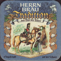 Beer coaster herrnbrau-20-zadek