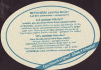 Beer coaster herrnbrau-28-zadek