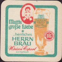 Beer coaster herrnbrau-36-zadek-small