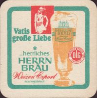 Beer coaster herrnbrau-37-zadek