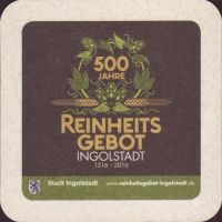 Beer coaster herrnbrau-40-zadek-small