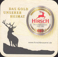 Pivní tácek hirsch-brauerei-honer-1