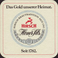 Pivní tácek hirsch-brauerei-honer-10