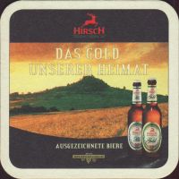 Pivní tácek hirsch-brauerei-honer-14