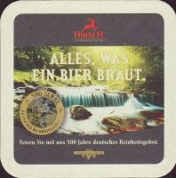 Beer coaster hirsch-brauerei-honer-15