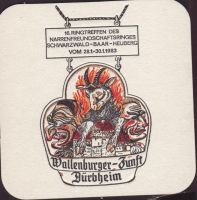 Beer coaster hirsch-brauerei-honer-18-zadek-small