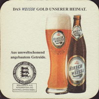 Pivní tácek hirsch-brauerei-honer-2