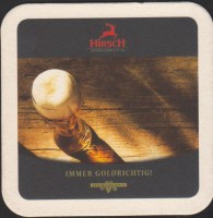 Pivní tácek hirsch-brauerei-honer-21