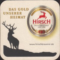 Beer coaster hirsch-brauerei-honer-24