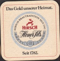 Pivní tácek hirsch-brauerei-honer-27-small