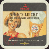 Beer coaster hirsch-brauerei-honer-3