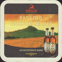 Pivní tácek hirsch-brauerei-honer-4