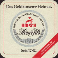 Pivní tácek hirsch-brauerei-honer-7