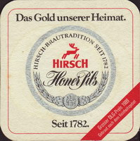 Pivní tácek hirsch-brauerei-honer-8