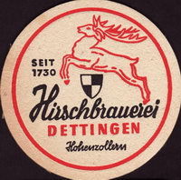 Beer coaster hirschbrauerei-dettingen-1
