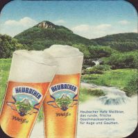 Beer coaster hirschbrauerei-heubach-l-mayer-3-zadek