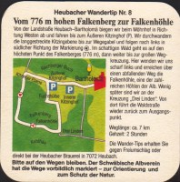 Beer coaster hirschbrauerei-heubach-l-mayer-38-zadek-small
