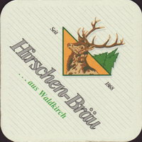 Beer coaster hirschenbrauerei-waldkirch-3