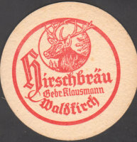 Beer coaster hirschenbrauerei-waldkirch-5-small