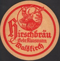 Beer coaster hirschenbrauerei-waldkirch-6-small