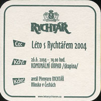 Beer coaster hlinsko-13-zadek