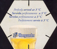 Beer coaster hoegaarden-105-zadek