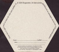 Beer coaster hoegaarden-137-zadek-small