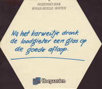 Beer coaster hoegaarden-156