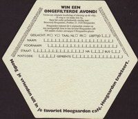 Beer coaster hoegaarden-262-zadek-small