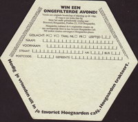 Beer coaster hoegaarden-265-zadek-small