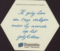 Beer coaster hoegaarden-275