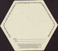 Beer coaster hoegaarden-293-zadek-small