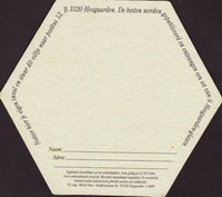 Beer coaster hoegaarden-331-zadek-small