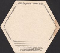 Beer coaster hoegaarden-495-zadek-small