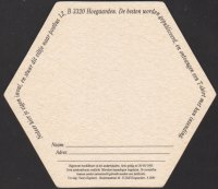 Beer coaster hoegaarden-521-zadek-small