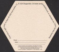 Beer coaster hoegaarden-525-zadek-small