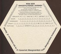 Pivní tácek hoegaarden-9-zadek