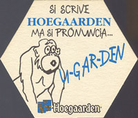 Beer coaster hoegaarden-92