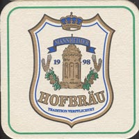 Beer coaster hofbrau-1