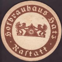 Beer coaster hofbrauhaus-hatz-12-small