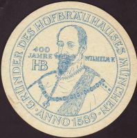 Beer coaster hofbrauhaus-munchen-54-zadek-small