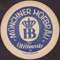 Beer coaster hofbrauhaus-munchen-70-zadek-small