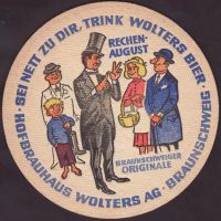 Beer coaster hofbrauhaus-wolters-19-zadek