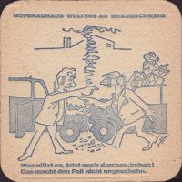 Beer coaster hofbrauhaus-wolters-24-zadek