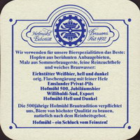 Beer coaster hofmuhl-2-zadek