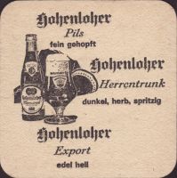 Beer coaster hohenloher-lowenbrau-cappel-1-zadek