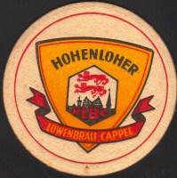 Beer coaster hohenloher-lowenbrau-cappel-2-small