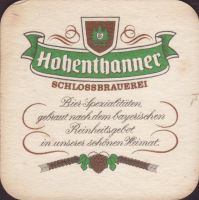 Beer coaster hohenthanner-10-zadek