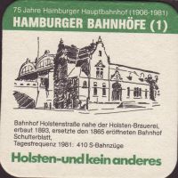 Beer coaster holsten-231-zadek