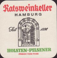 Beer coaster holsten-256-zadek